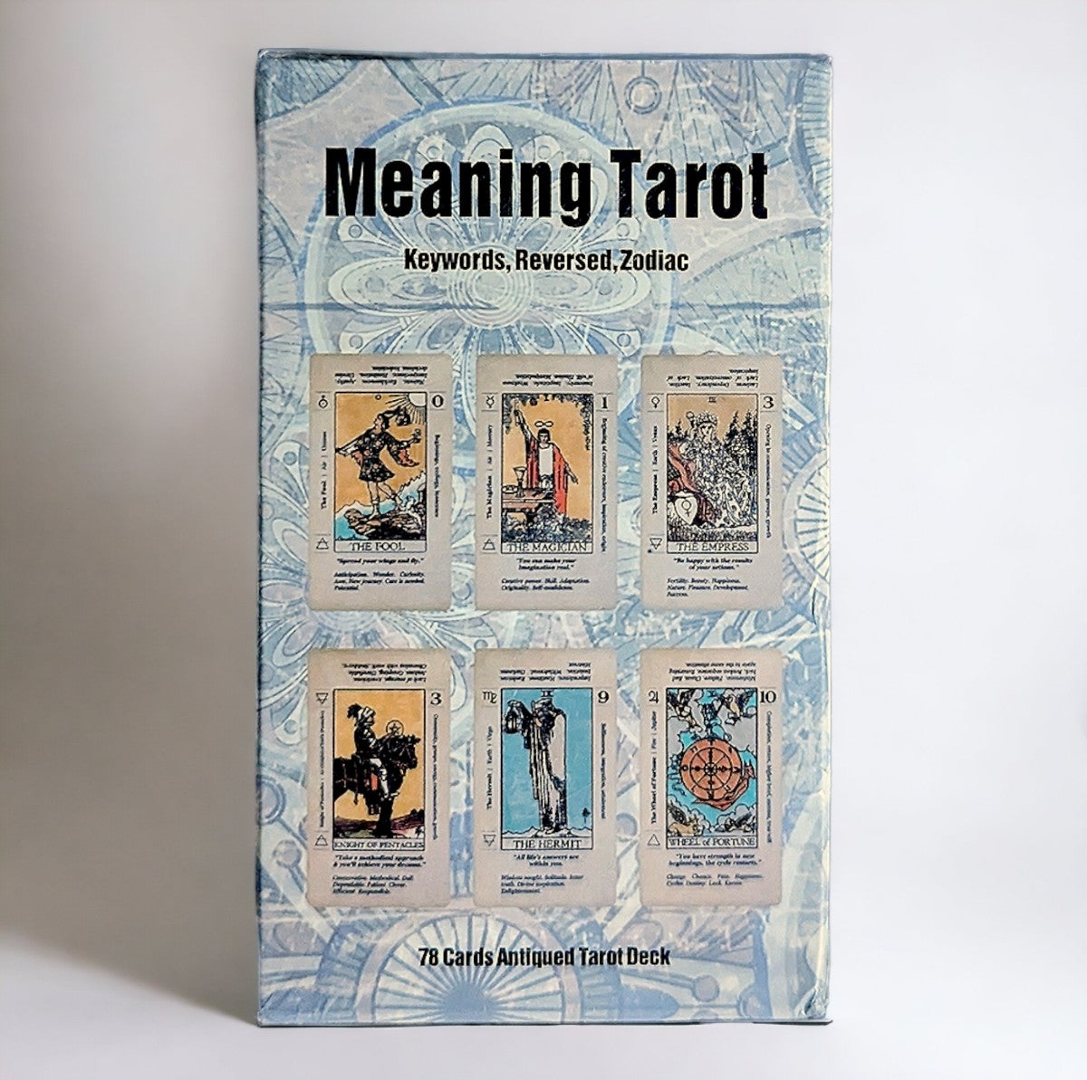 Tarot cards with meanings